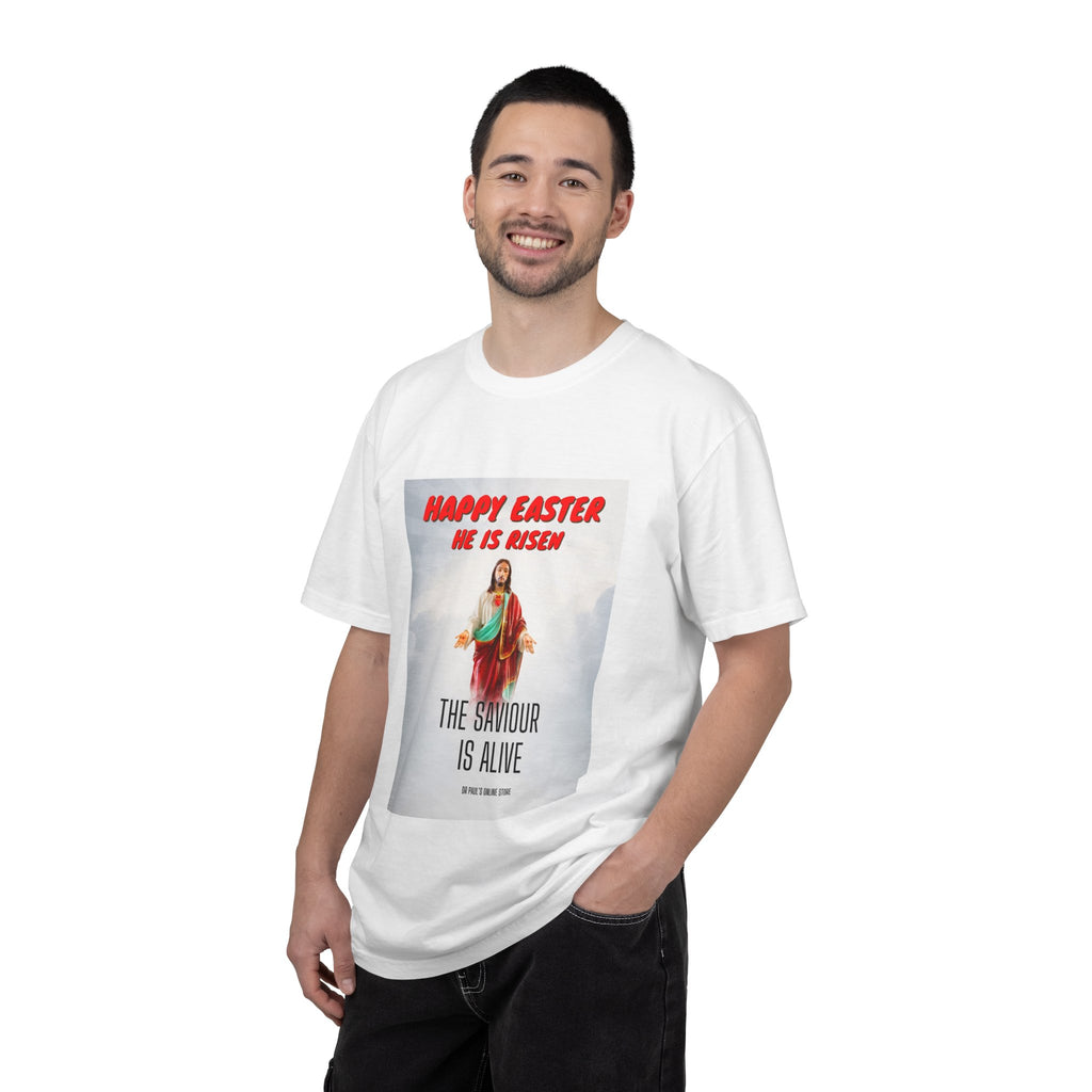 Easter ‘He Is Risen’ Jesus T-Shirt — The Saviour Is Alive Christian Tee