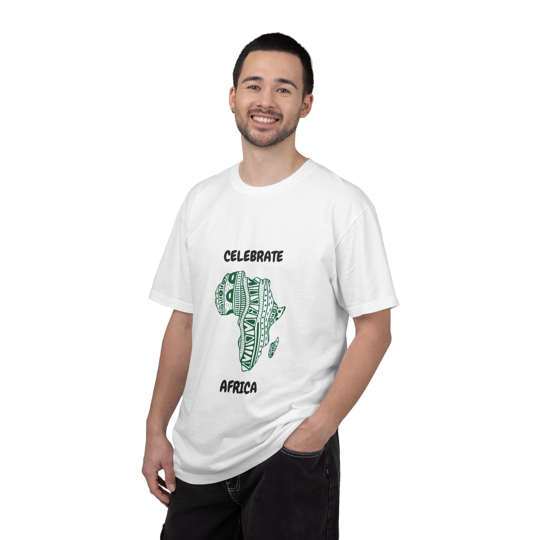 Celebrate Africa T-Shirt — African Map Tribal Print Tee