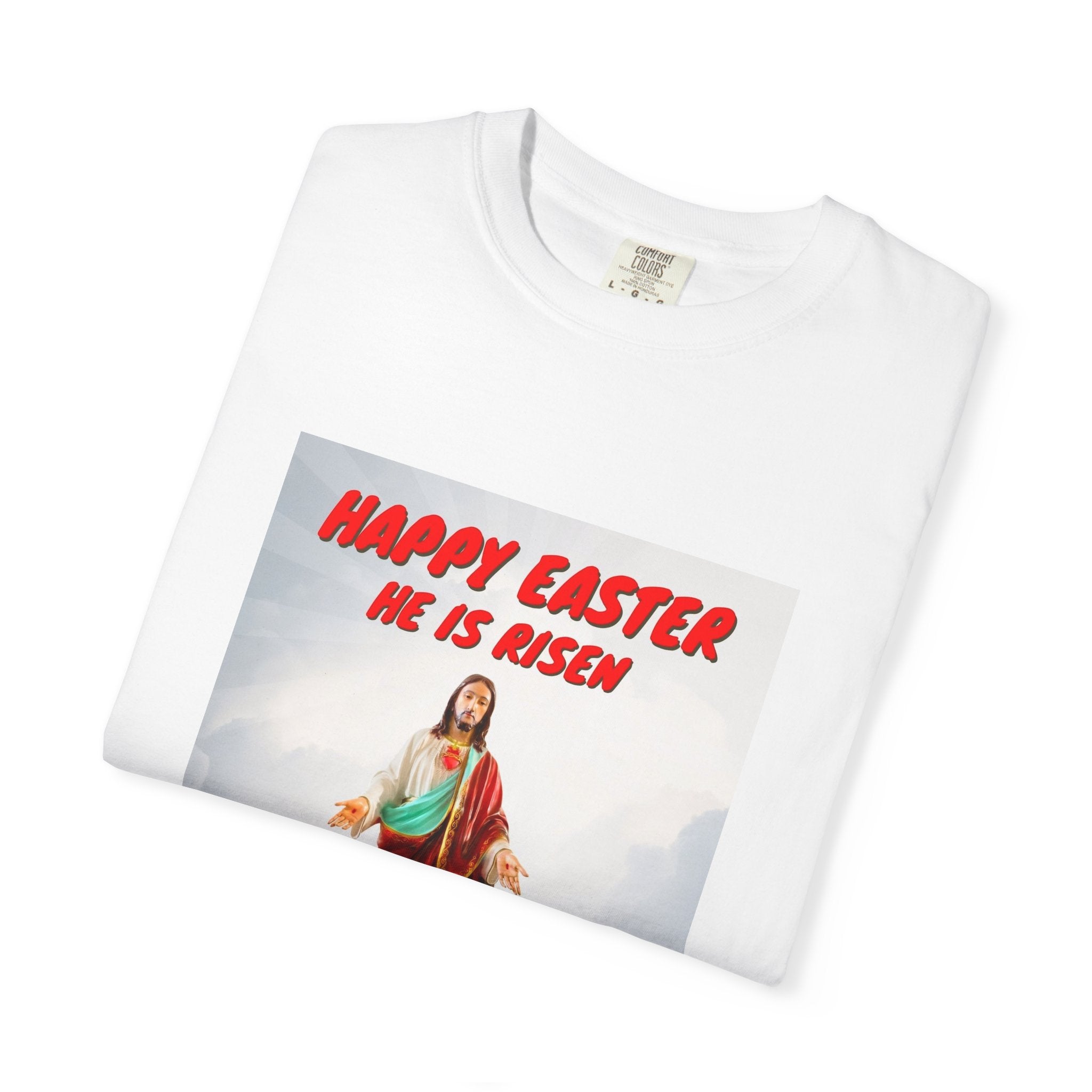 Easter ‘He Is Risen’ Jesus T-Shirt — The Saviour Is Alive Christian Tee