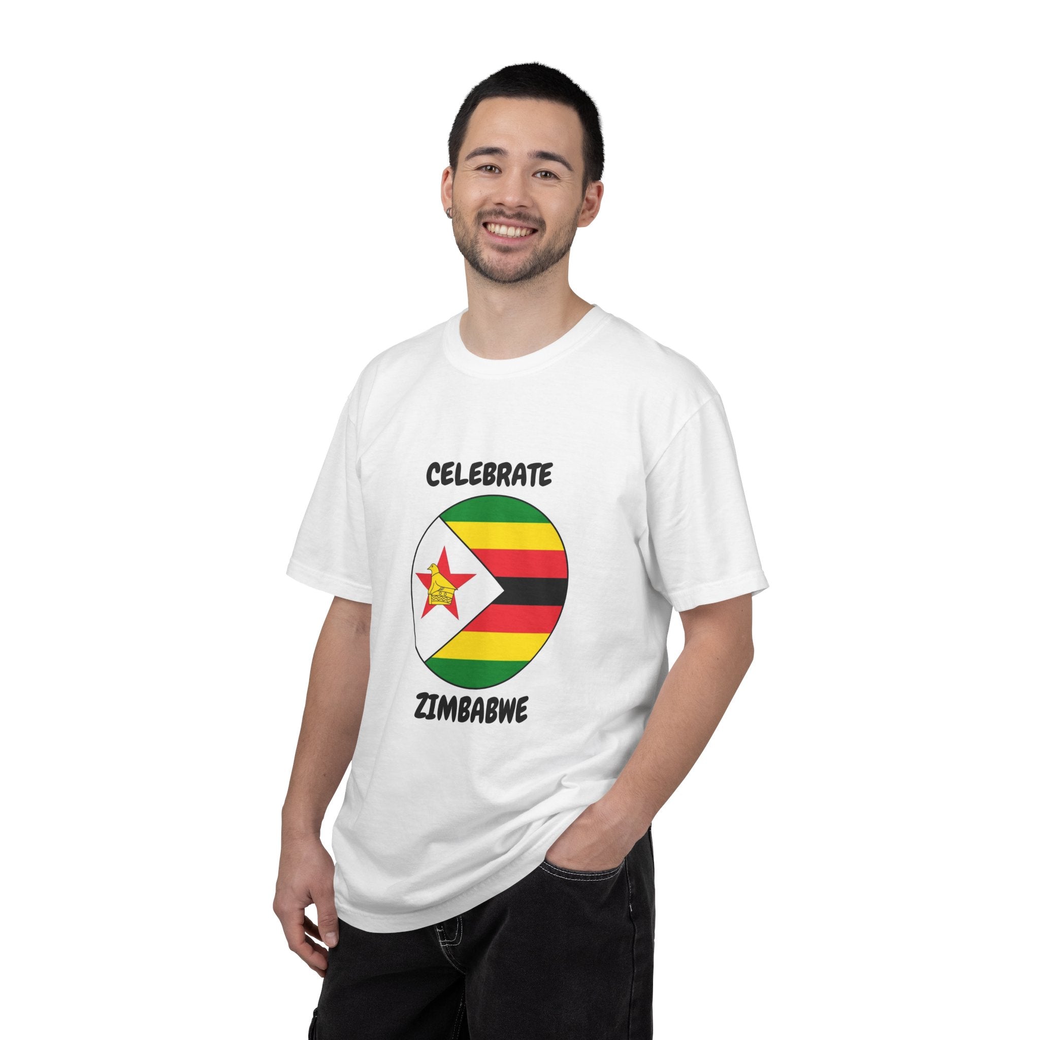 Celebrate Zimbabwe T-Shirt — Zimbabwe Flag Patriotic Tee
