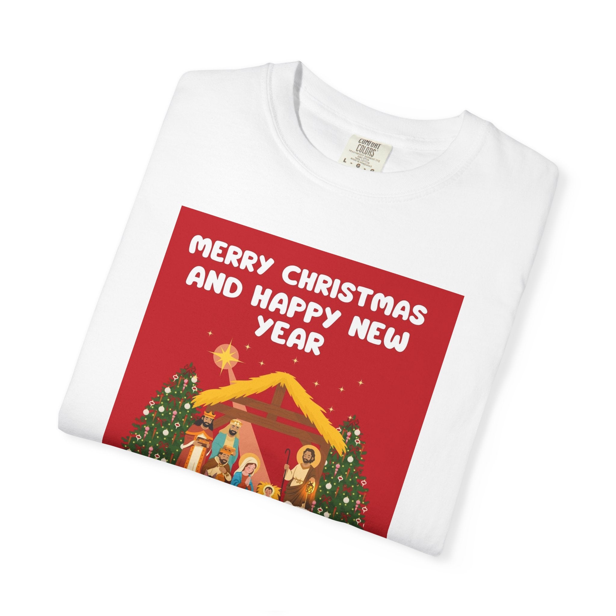 The King Is Born Christmas Nativity T-Shirt