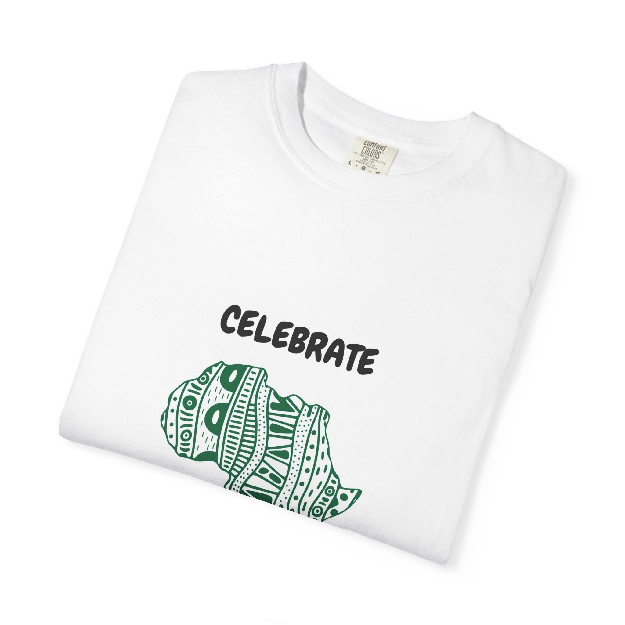 Celebrate Africa T-Shirt — African Map Tribal Print Tee