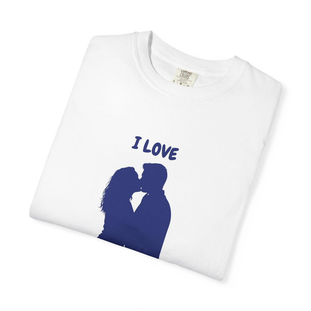 I Love My Husband T-Shirt — Romantic Couple Silhouette Tee for Wives (Anniversary, Valentine’s Day)