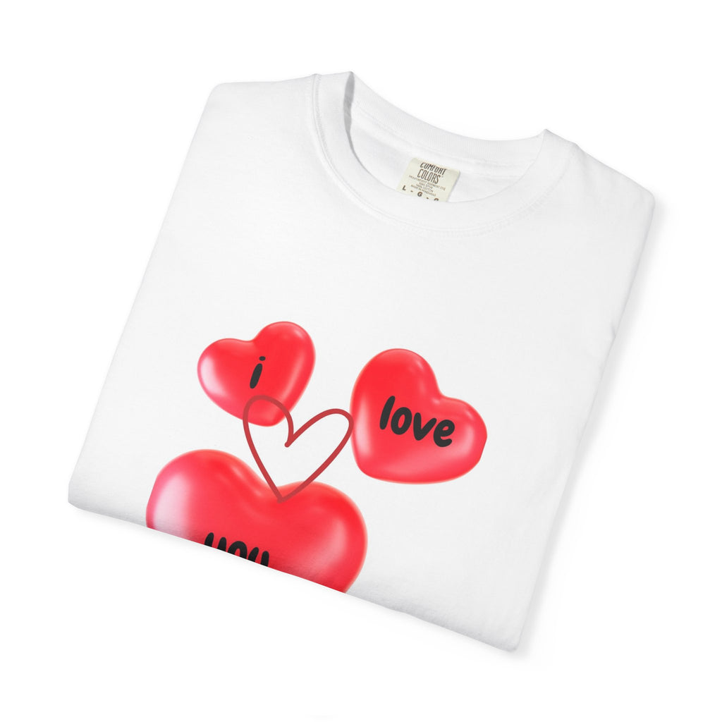 I Love You Heart Balloons T-Shirt