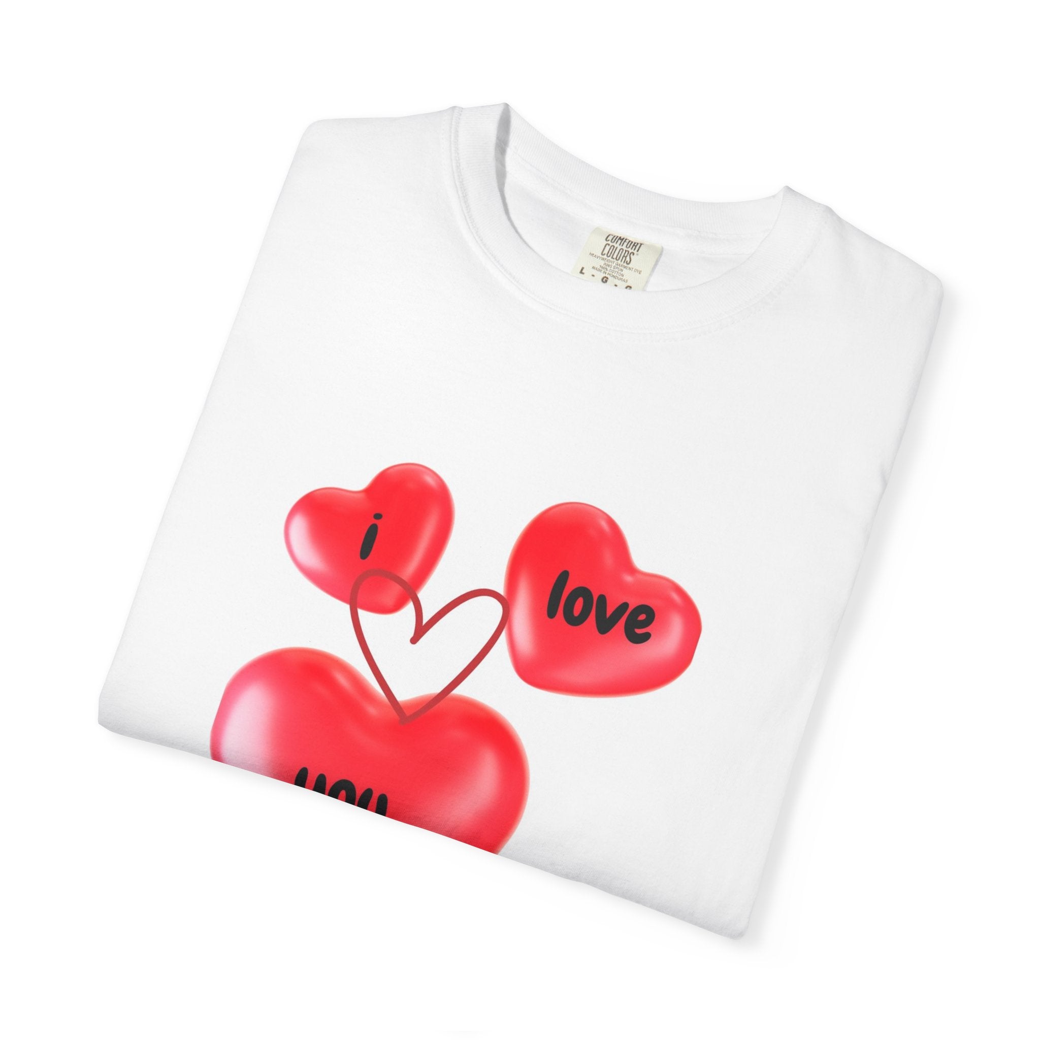 I Love You Heart Balloons T-Shirt