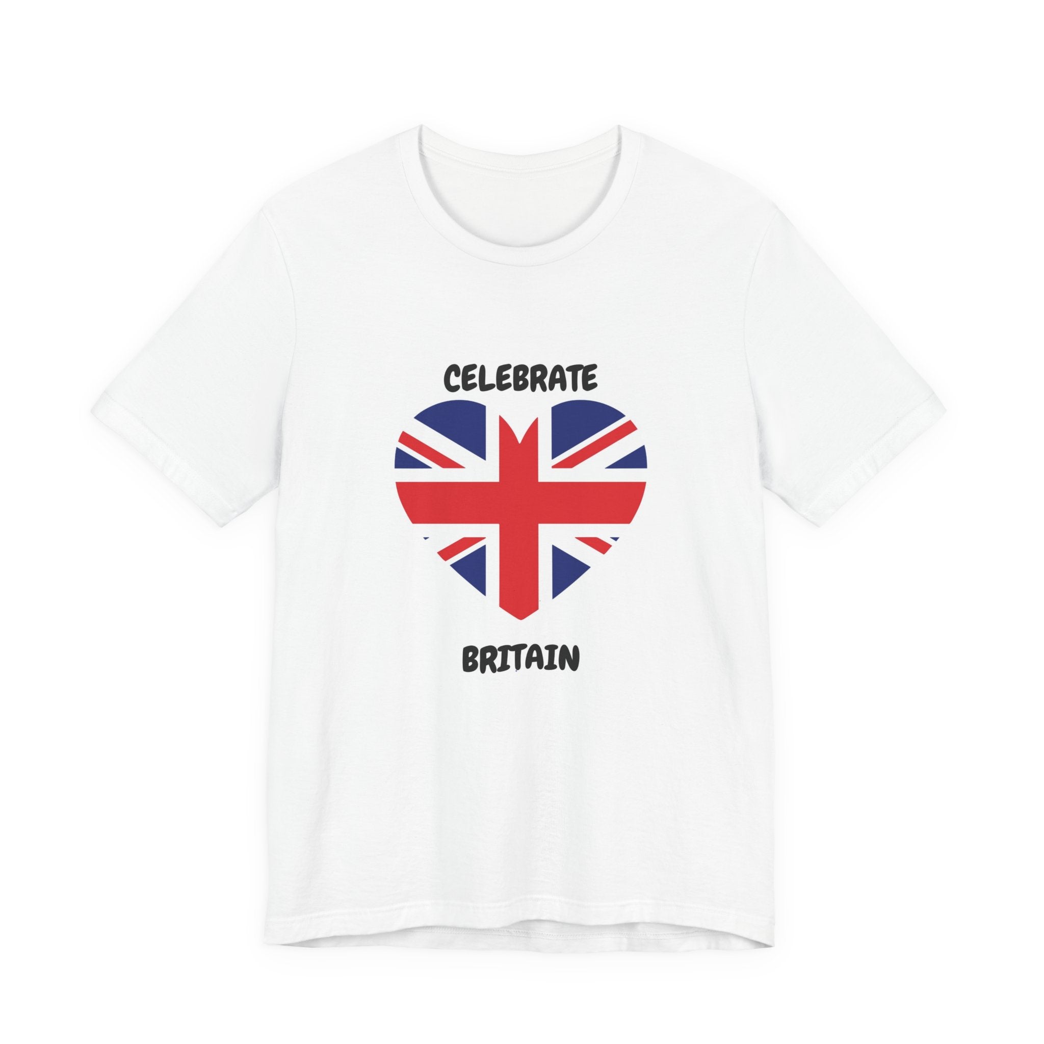 Celebrate Britain T-Shirt — Union Jack Heart Tee