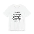 Copy of Christian Faith T‑Shirt — "I Can Do All Things Through Christ" (Philippians 4:13)