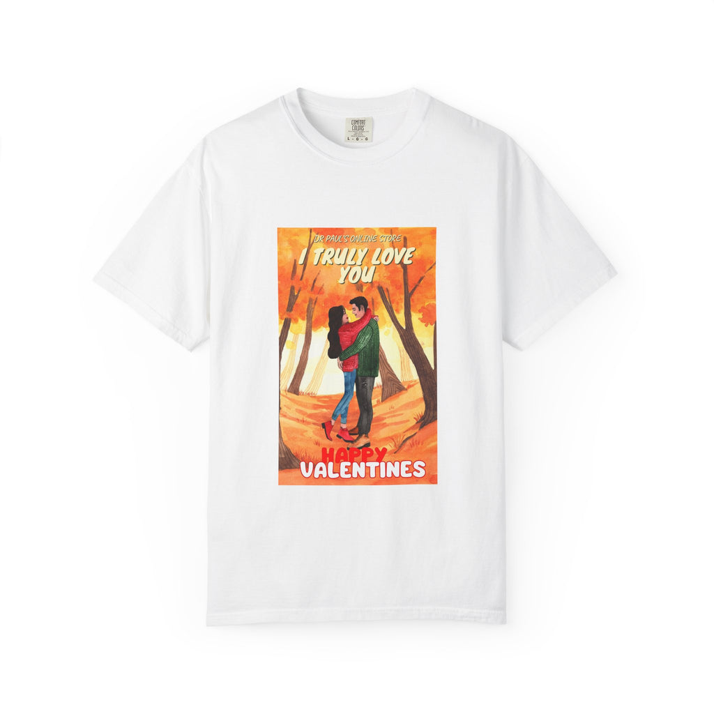 Valentine's Retro Couple Tee — "I Truly Love You" Vintage Romance T-Shirt