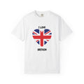 I Love Britain T-Shirt — Heart Union Jack UK Pride Tee