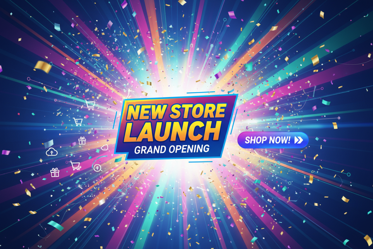 Store Launch Banner